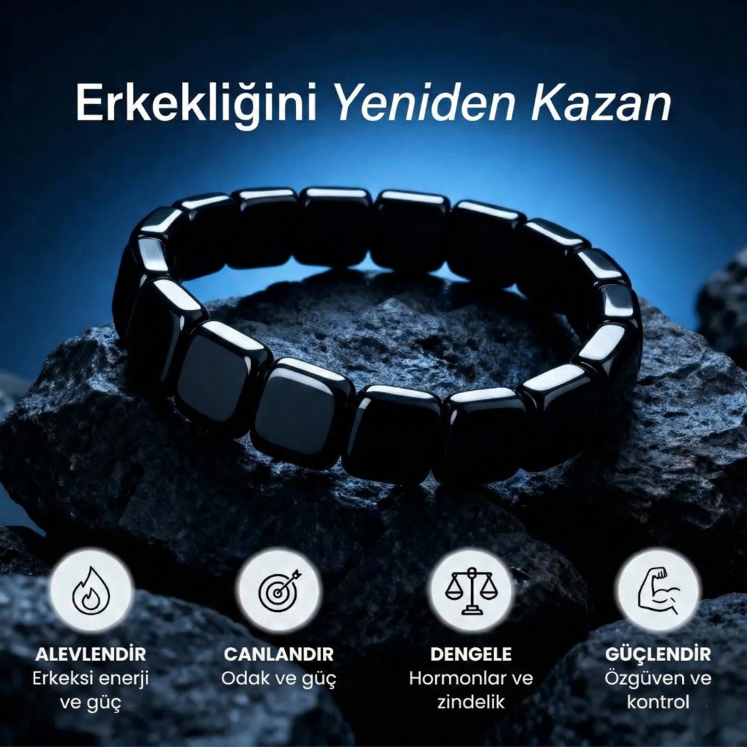 Clensim® Hematit Bileklik