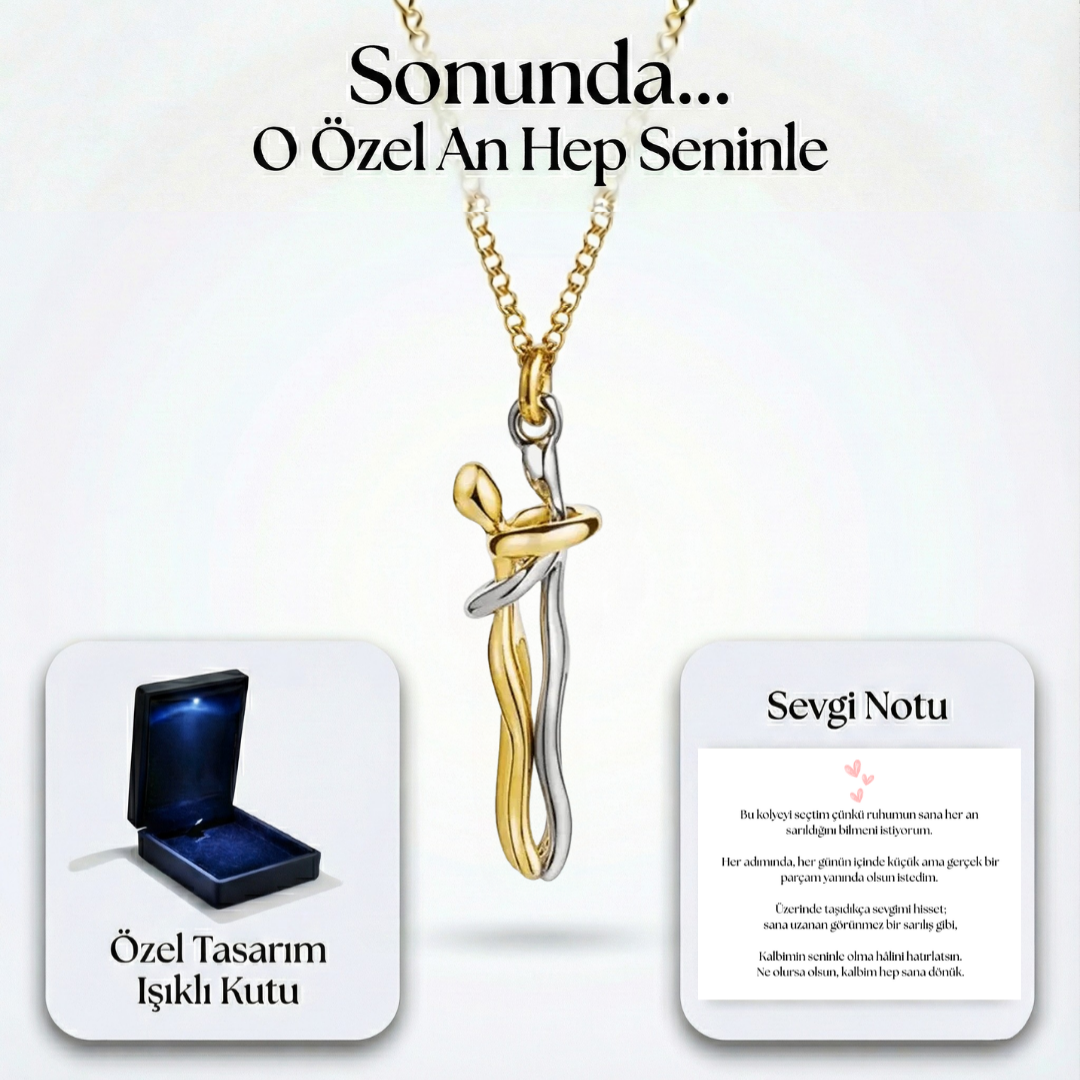 Sarılan Ruh Kolye