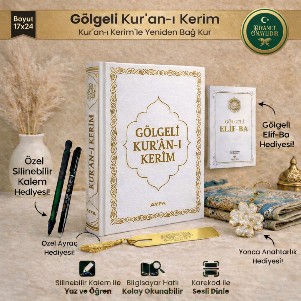 Gölgeli Kur’an-ı Kerim • Kur’an’la Bağını Güçlendir