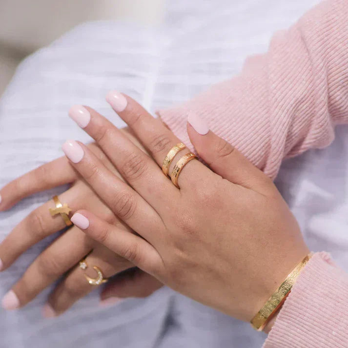 Paslanmaz Çelik Ayetel Kürsi Yüzük